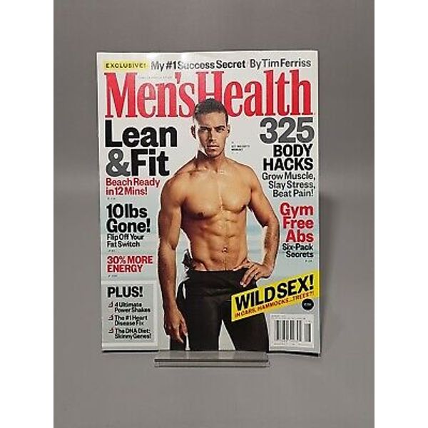 Men's Health Magazine Du Toit Botha & Tim Ferriss August 2017