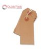 1000 Pack - 54 x 29mm Brown Buff Strung Tags 977295