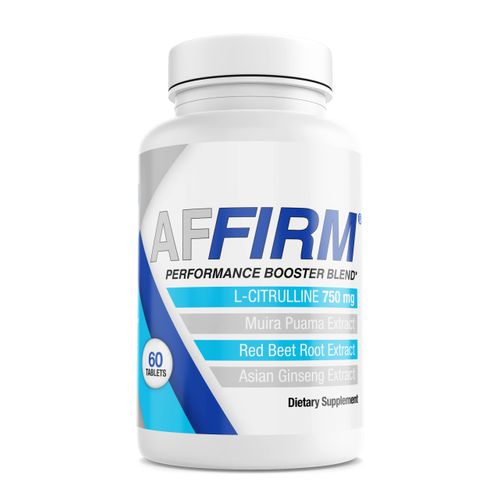 Affirm ffirm Science L-Citrulline Dietary Supplement 750mg 60 Tablets | Circulation and Male Performance | Created by Dr. Judson Brandeis