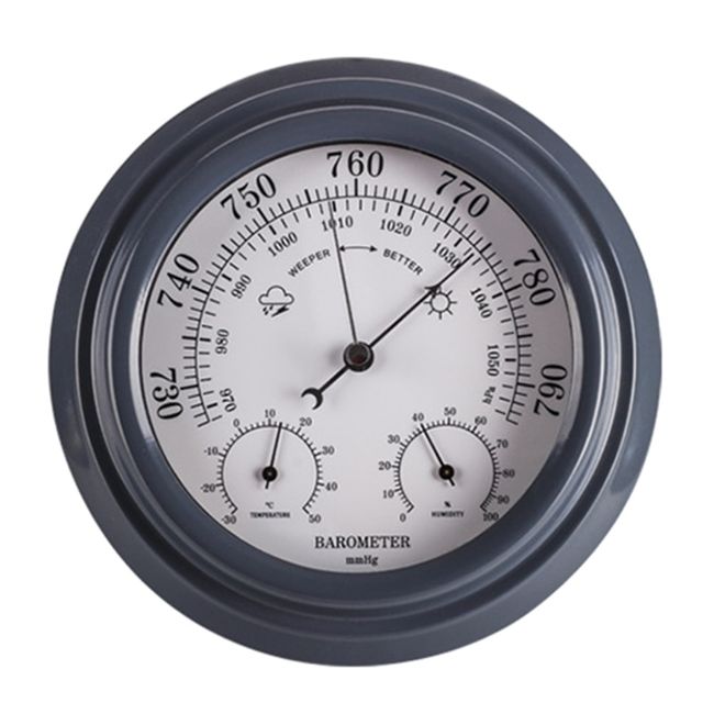 1pc Accurate Wall Hanging Thermometer And Hygrometer For Indoor