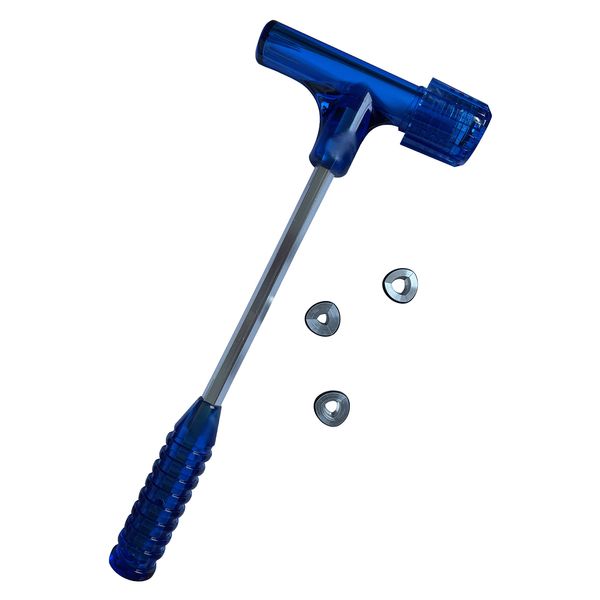 Impact Bullet Puller with 3 Different Expandable Collets (Pack of 1 Set)