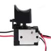 Cordless Drill Switch, 7.2V ~ 24V Drill Speed Control Switch Lithium Battery Electric Drill Switch with Small Light