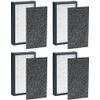 True HEPA Filter Replacement GermGuardian FLT4100 Part E Fits AC4100, 4 Filters