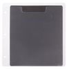 Magnetic Sheets in Clear Storage Wallets, Black
