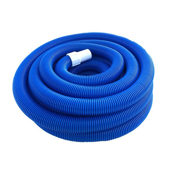 Happy Hot Tubs 10.5m Metre 1.5 Inch Swimming Pool Vacuum Hose Cuffed Durable Suction Filter