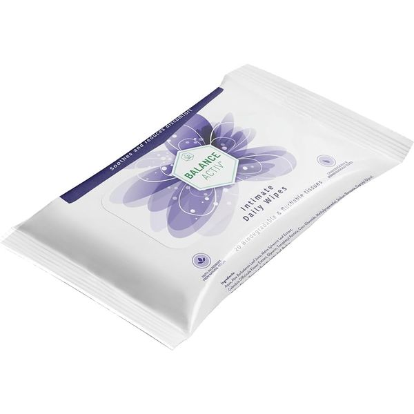 Balance Activ Intimate Daily Wipes - 20 Wipes