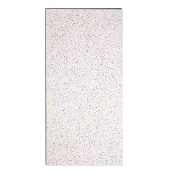 2 ft x 4 ft Basic White Square Edge Lay In Ceiling Tile (Case of 8/64 sq ft) NEW