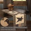 Table Runner Kettle Grove Crow & Star Primitive 13x48 Rect Kitchen VHC Brands