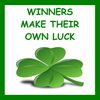 CafePress Winners Sticker Square Bumper Sticker Car Decal