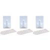Removable Adhesive Hooks (3PC) 50X30MM, Hook Fasteners, Hardware, 3 Piece Pack - 61327