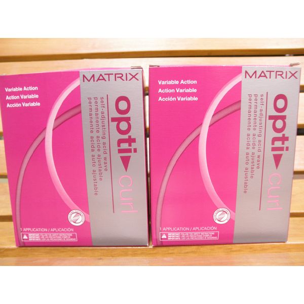 TWO MATRIX Opti Curl Variable Action Self-Adjusting Acid Wave Perm NEW!