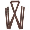 Chef Works Unisex Lockharte Bib Apron Straps, Espresso, One size
