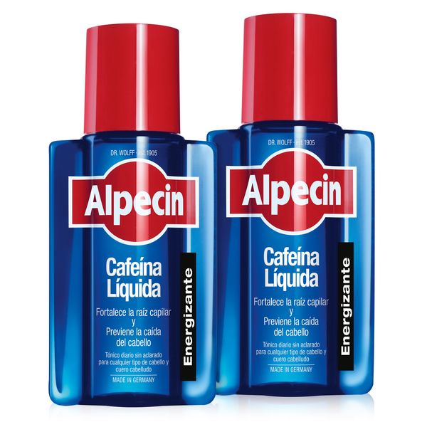 Alpecin Liquid Caffeine, Care Strap 2 x 200 ml