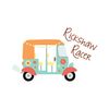 CafePress Rickshaw Racer Sticker Oval Car Bumper Sticker