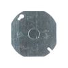 Thomas & Betts Octagon Blank Box Cover With Knockout, 54-C-6