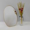 Odier Stand and Wall Brass Mirror