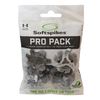 SoftSpikes Under Armour S3/Tour Flex Pro Pack - 18 Count, Silver/White
