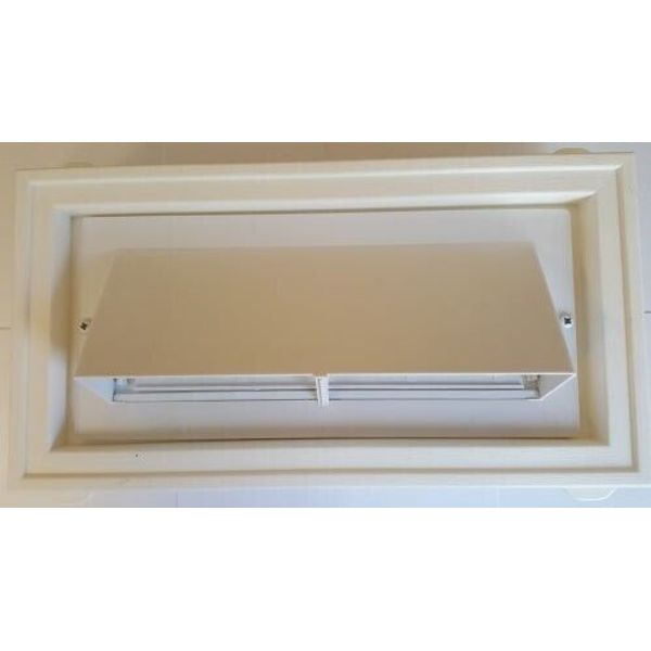 Ventline Exterior Sidewall Range Hood Vent W/ J-Channel Box