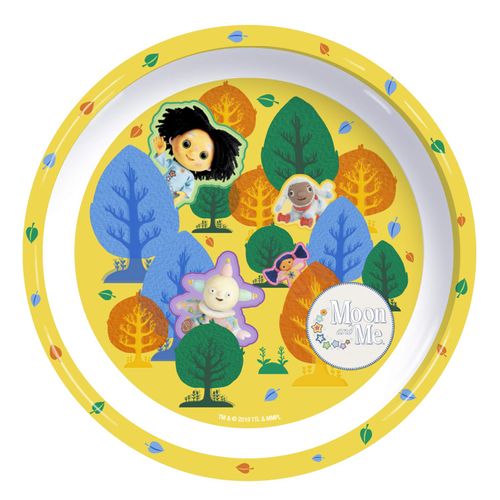 Moon and Me 3pcs Dinner Tableware Set Plate, Bowl & Cup, BPA Free