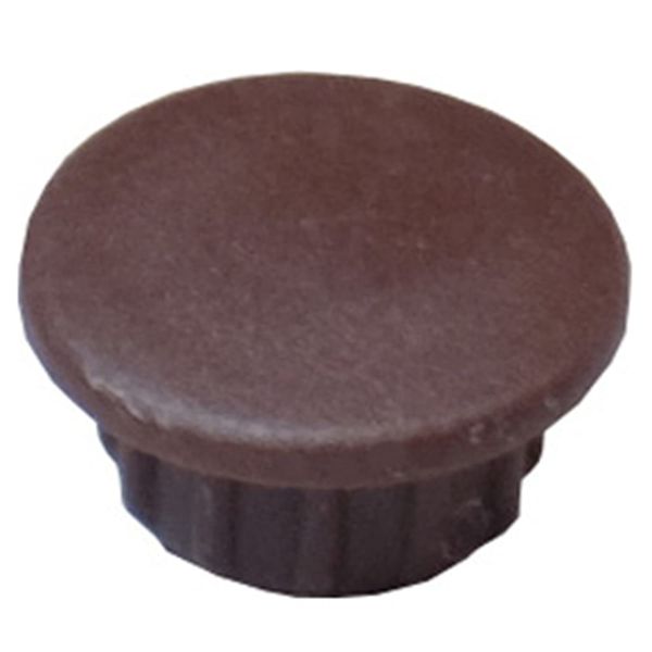 dandoribisu Hole Cap (8 mm) Dark Brown A8 – 9 Abox