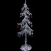Perfect Plants Icy Light Up Christmas Tree. 22 cm tall. Multi colour.