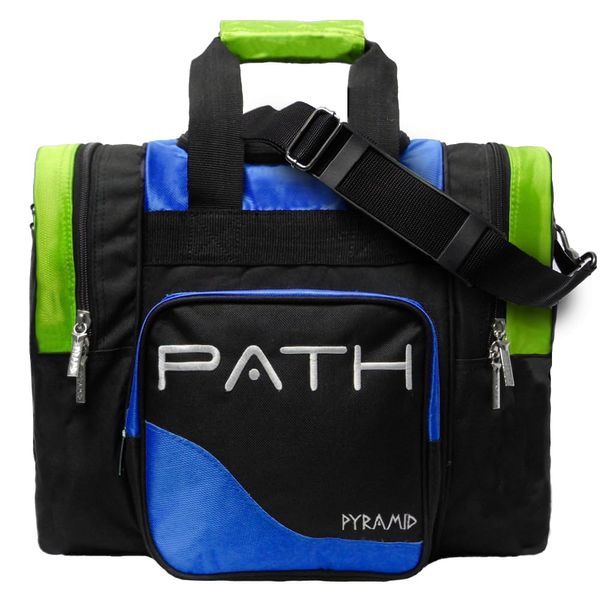 Pyramid Path Pro Deluxe Single Tote Lime Green/Royal Blue/Black