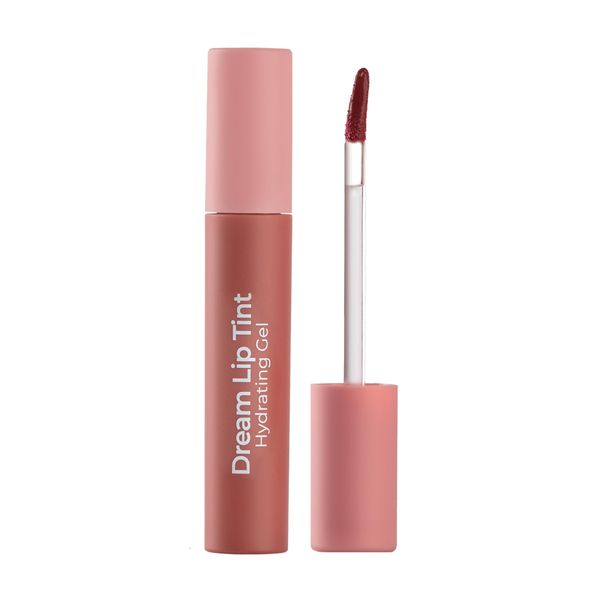 MCoBeauty Dream Lip Tint Hydrating Gel - Nude Peach, Long-Lasting, Semi-Matte, Vegan, Cruelty Free Cosmetics