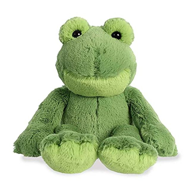 Aurora® Adorable Flopsie™ Fernando Frog™ Stuffed Animal - Playful Ease - Timeless Companions - Green 12 Inches