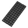 BikeMaster Square Wheel Weights 1/4 oz., Black