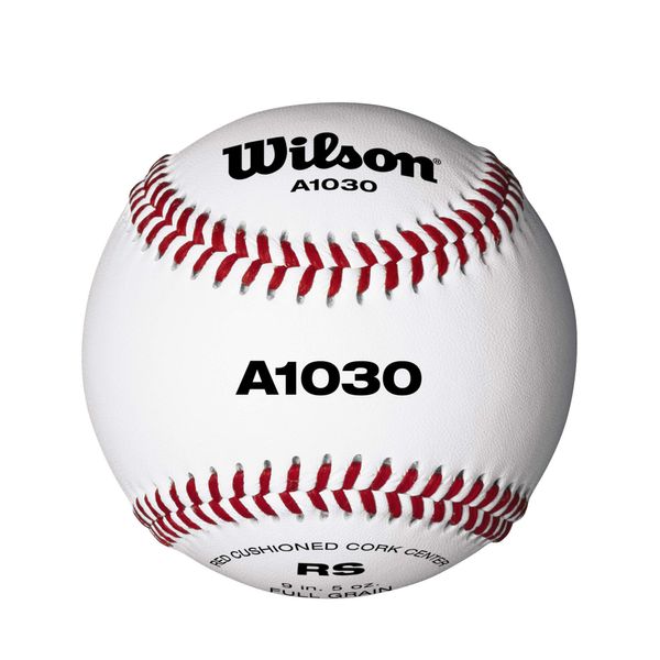 WILSON Sporting Goods Champion Series Baseballs, A1030, SST (One Dozen), White Pearl