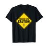 PROCEED WITH CAUTION ROAD TRAFFIC SIGNAL LIGHT RULES T-Shirt