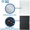 True Hepa Air Purifier Replacement Filter Compatible with Winix 116130 Filter H 