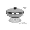 Thunder Group Chafer Body Plastic Knob Handle Wok, 9-1/2-Inch