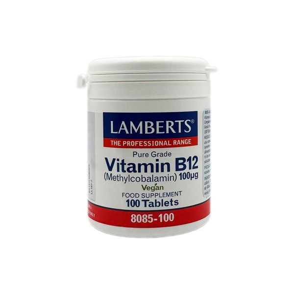 Lamberts Vitamin B12 100mcg 100 Tablets