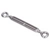 Turnbuckle for securing wire rope tension, eye and eye attachment (M6)