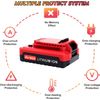 2PACK 3.6Ah for PORTER CABLE 20V 20 Volt Lithium Battery Max PCC680L PCC685L