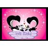 Love Stinks Floating Hearts Pepe Le Pew  -MAGNET