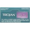 Trojan Ultra Thin Premium Lubricated Condoms - 12 Count