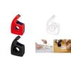 tesa Easy Cut Hand Dispenser, Transparent, Unassembled, Display Pack of 12