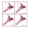 5PCS Knitting Machine Tensioners, Knitting Machine Adapter Plastic Knitting Machine Tension Fork Replacement Tension Guide for Knitting Machine