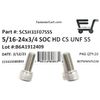 (20) 5/16-24x3/4 Stainless Steel Socket Head Cap Screw Allen Drive FINE THREAD