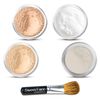 Quick FIX KIT (Medium Concealer & Warm Foundation) Mineral Makeup Starter Set Sample Size Matte Bare Face Powder