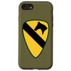 iPhone SE (2020) / 7 / 8 1st Cavalry Division Patch - 1st CAV - OD Green Case
