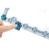 FD&D Custom License Plate Frame,Starter Kit with Blue Daisy and Red Ladybug