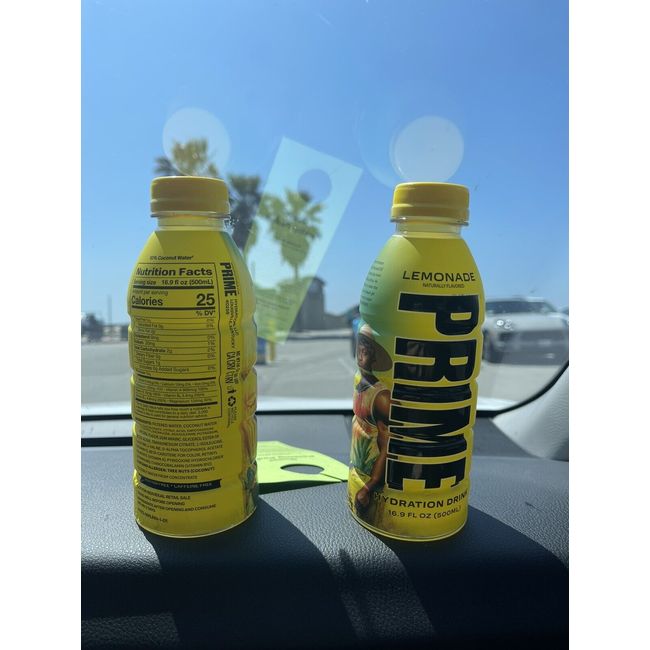 5 Bottles Prime Hydration Drink Lemonade 16.9 FL OZ (Limited Edition) NEW  FLAVOR