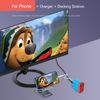 3 in 1 Mini Dock Station for Nintendo Switch Charger Docking Station Replacement