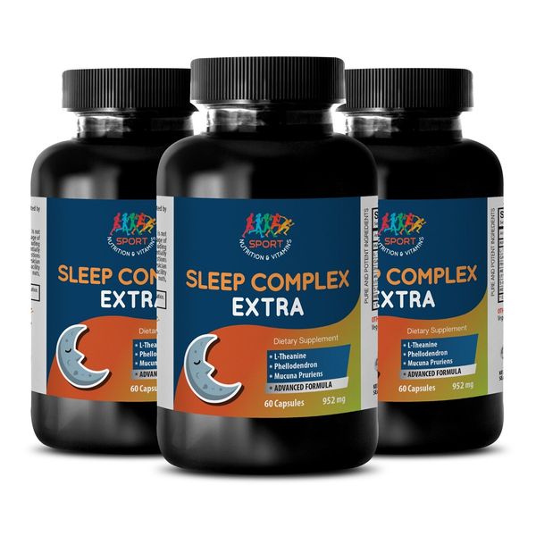 herbal muscle relaxant - SLEEP COMPLEX 952mg (3) - advance sleep formula for all