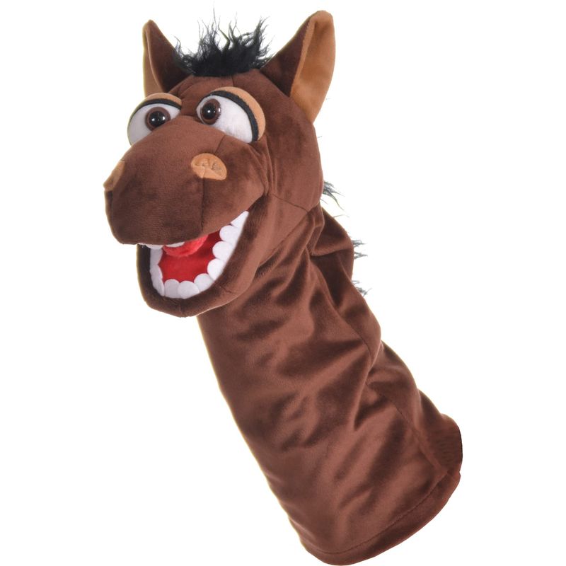 Living Puppets Handpuppe Quasselwurm Fred-Jonatan aus Stoff in der ...