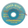Desoldering Wick, 5 ft., 2, Copper, Mfr: 40-2-5-A
