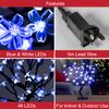The Christmas Workshop 45 cm 48 LED Blossom Tree, Blue/ White